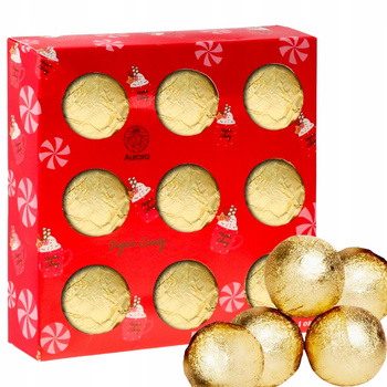 Aurora Sugar Candy Zestaw Prezentowy Musujące Kule Do Kąpieli Złote 9x30g