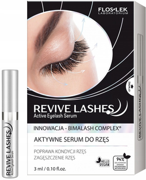 FlosLek Revive Lashes Aktywne Serum Do Rzęs Wzrost Zagęszczenie