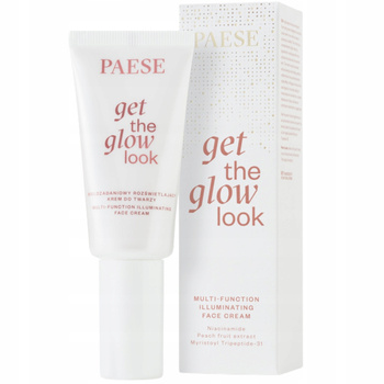 Paese Get The Glow Look Rozświetlający Krem Do Twarzy Baza Pod Makijaż 50ml