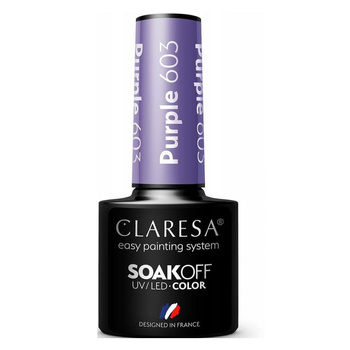 Claresa Lakier Hybrydowy Purple 603 5g