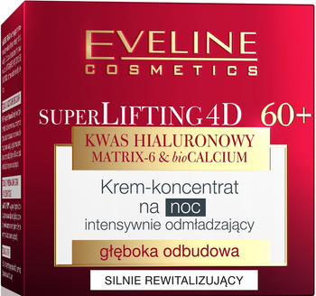 Eveline Super Lifting 4D Krem Koncentrat Noc 60+