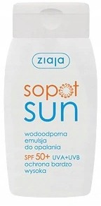 Ziaja Sopot Sun Emulsja opalania wodoodporna SP50+