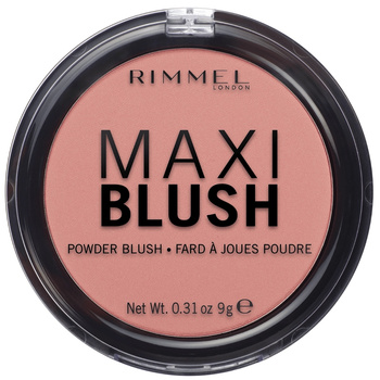 Rimmel Maxi Blush Prasowany Róż Do Policzków Naturalny 006 Exposed 9g