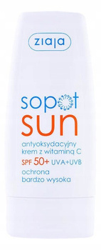 Ziaja Sopot Sun Antyoksydacyjny Krem SPF 50+ 50ml