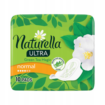 Naturella Podpaski Ultra Zielona Herbata 10 sztuk