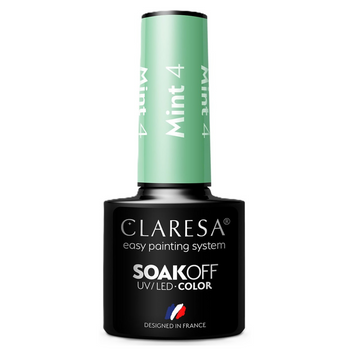 Claresa Lakier Hybrydowy Mint 4 5g