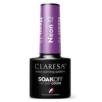 Claresa Lakier Hybrydowy Neon 12 5g