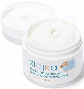 Ziaja Ziajka Maść Pośladkowa Krem Przeciw Odparzeniom Od 1 Dnia Życia