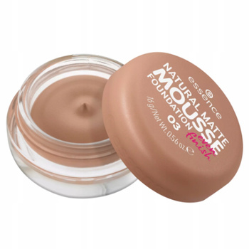 Essence Natural Matte Mousse Matujący Podkład Do Twarzy w Musie 03 16g