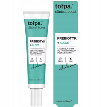 Tołpa Clinical Boost Kojący Łagodzący Krem Do Twarzy Prebiotyk i Aloes 40ml