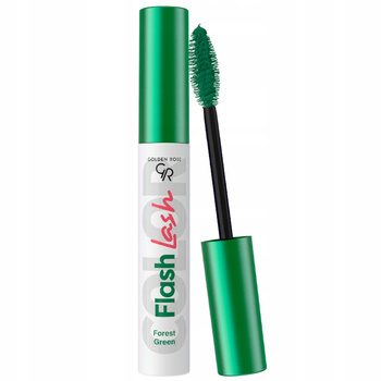 Golden Rose Flash Lash Wodoodporny Tusz Do Rzęs Kolorowy 02 Forest Green