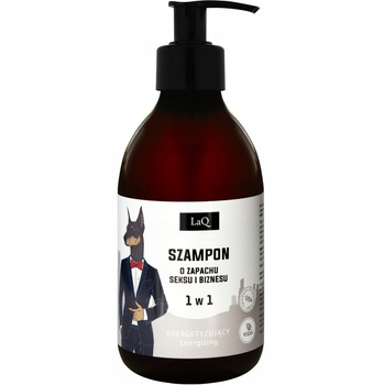 LAQ Szampon Do Włosów Męski Doberman Zapach Seksu i Biznesu 300ml
