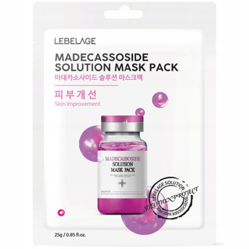 Lebelage Madecassoside Solution Maseczka Do Twarzy w Płachcie Wąkrota 25g