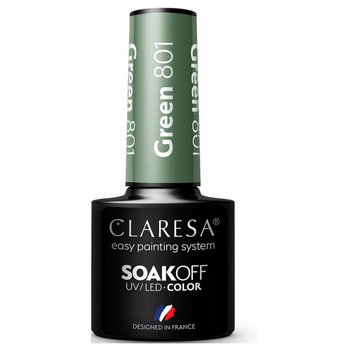 Claresa Lakier Hybrydowy Green 801 5g