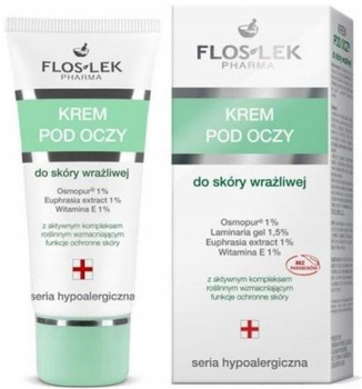 FlosLek Sensitive Krem Pod Oczy Nawilżający Skóra Wrażliwa 30ml