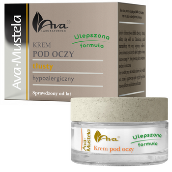 AVA MUSTELA Krem Pod Oczy Ulepszona Formuła