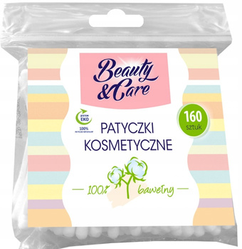 Beauty Care BC Patyczki Kosmetyczne BIO 160 szt