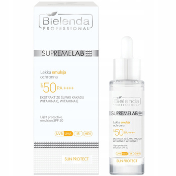 Bielenda Professional Supremelab Emulsja Ochronna Do Twarzy z SPF 50 30ml