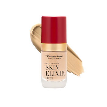 Pierre Rene Pdkład Do twarzy Skin Eliir Velvet Foundation  SPF30 01 Ivory Nude