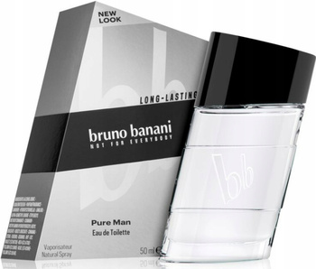 Bruno Banani Pure Man EDT Woda Toaletowa Męska Świeża Sportowa 50ml