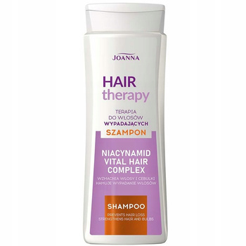 Joanna Hair Therapy Szampon Do Włosów Wypadających Niacynamid Rzepa 300ml