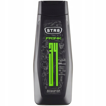 STR8 Freak Odświeżający Męski Żel Pod Prysznic Bergamotka Szałwia 400ml