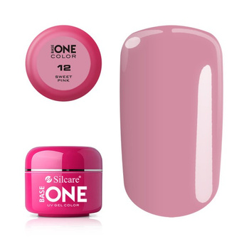 Silcare Base One Żel UV 12 Sweet Pink Róż 5g