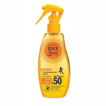 Dax Sun Transparentny Spray Do Opalania SPF 50