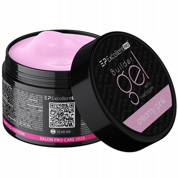 Excellent PRO Thixo Budujący Żel Do Paznokci LED UV Różowy Creamy Pink 50g