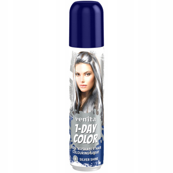 Venita 1 Day Color Koloryzujący Spray Do Włosów Fiolet 6 Silver Shine 50ml