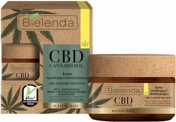 Bielenda CBD Krem Nawilżająco Detoksykujący 50ml