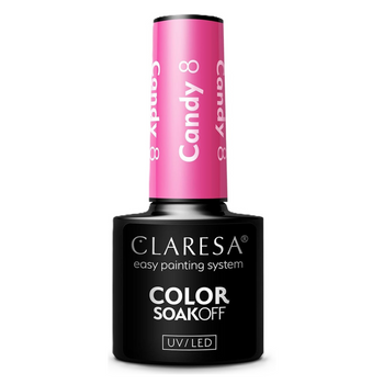 Claresa Lakier Hybrydowy Candy 8 5g