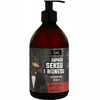 LaQ Doberman Żel Pod Prysznic 8w1 Dla Mężczyzn Zapach Seksu i Biznesu 500ml