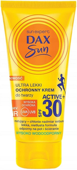 Dax Sun Ultra Lekki Krem Ochronny Active+ SPF 30