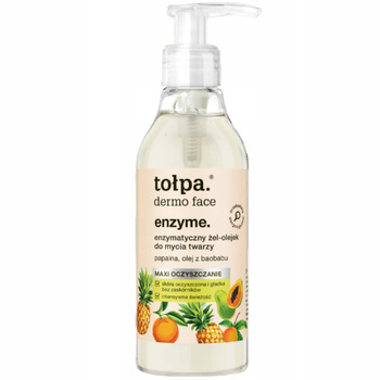 Tołpa Dermo Face Enzyme Enzymatyczny Olejek Żel Do Mycia Twarzy 195ml