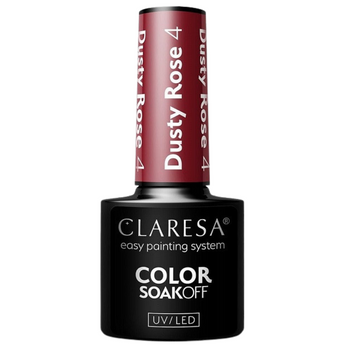 Claresa Lakier Hybrydowy Dusty Rose 4 5g