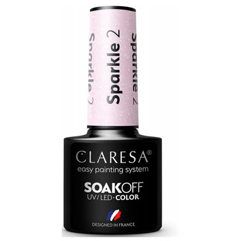 Claresa Lakier Hybrydowy Sparkle 2 5g