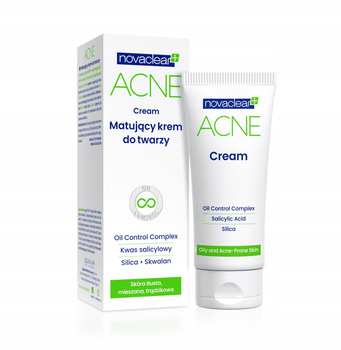 NOVACLEAR ACNE Oil Control Matujący Krem do Twarzy