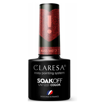 Claresa Lakier Hybrydowy Kiss Me! 7 5g