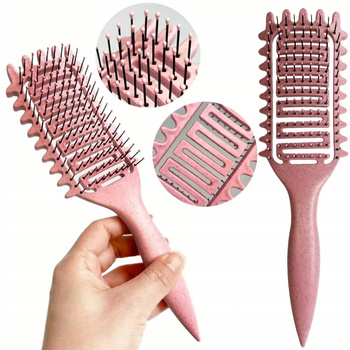 Szczotka Do Włosów Kręconych Modelowania Układania Definiowania Loków