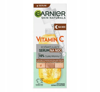 Garnier Vitamin C Rozświetlające Serum Do Twarzy Na Przebarwienia Noc 30ml