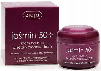 Ziaja Jaśmin Krem Przeciwzmarszczkowy Na Noc 50+