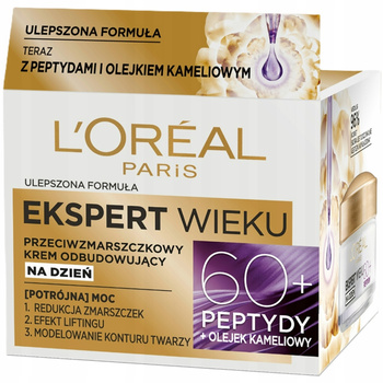 Loreal Ekspert Wieku Przeciwzmarszczkowy Krem Odbudowujący Na Dzień 60+