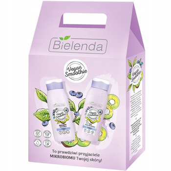 Bielenda Vegan Smoothie Zestaw Kosmetyków Balsam Do Ciała Żel Pod Prysznic