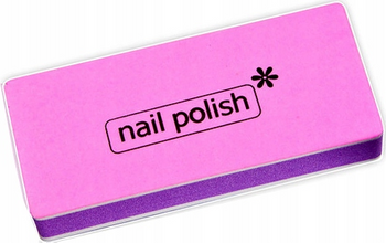 Nail Polish Polerka Nabłyszczająca Kostka Polerska Dwustronna