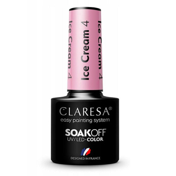 Claresa Lakier Hybrydowy Ice Cream 4 5g