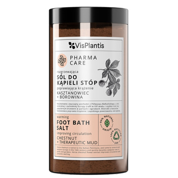 Vis Plantis Pharma Care Rozgrzewająca Sól Do Stóp Poprawa Krążenia z Kasztanowcem 560g