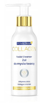 NOVACLEAR COLLAGEN Złoto Żel do Mycia Twarzy 150ml