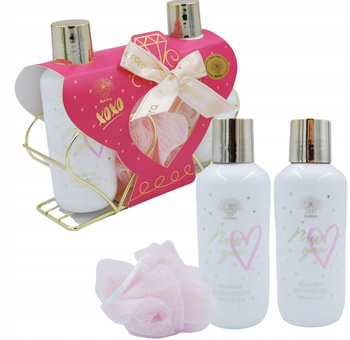 Aurora Zestaw Prezentowy 3 Kosmetyków w Metalowym Koszyku Żel Balsam