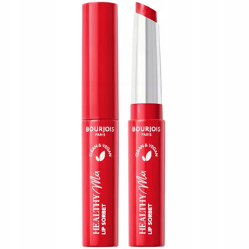 Bourjois Healthy Mix Lip Sorbet Nawilżająca Pomadka Do Ust 02 Red Freshing